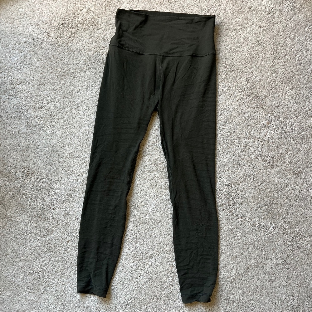 Lululemon Align leggings olive green